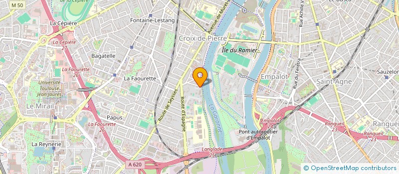 localisation de l'entreprise URBAN CORP. ASSOCIATION  TOULOUSE