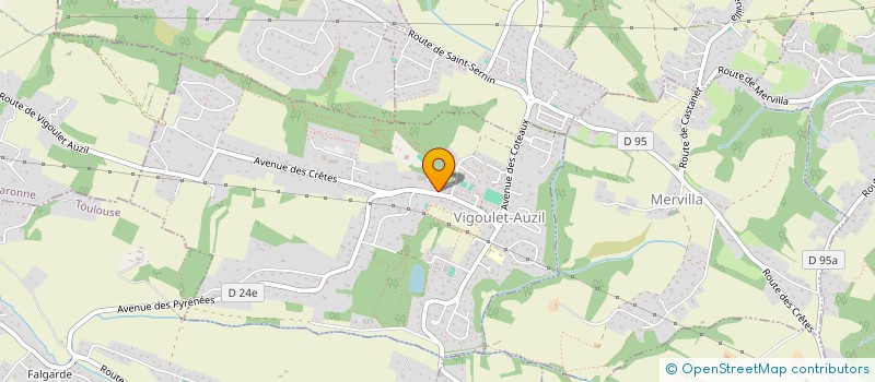 localisation de l'entreprise URBAN CORPORATION  AUREVILLE