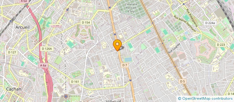 localisation de l'entreprise URBAN & COSY  PARIS