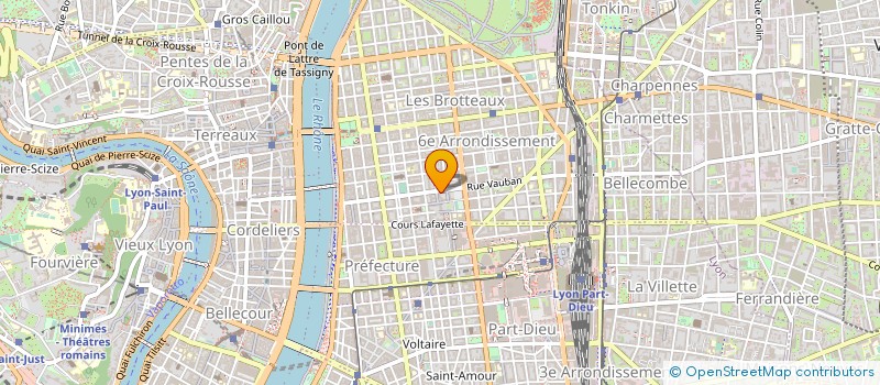 localisation de l'entreprise URBAN CROSSFIT à LYON