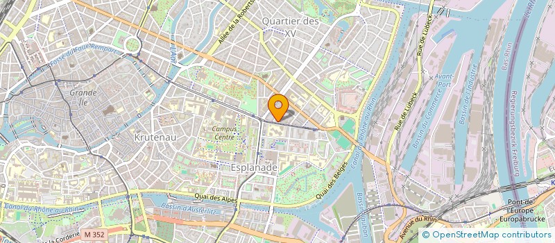 localisation de l'entreprise URBAN CUT à STRASBOURG