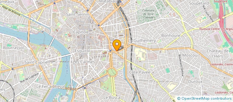 localisation de l'entreprise URBAN DESIGN CONCEPT à TOULOUSE