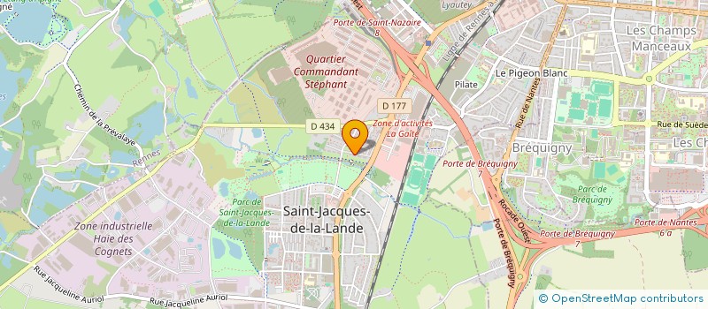 localisation de l'entreprise URBAN FINANCE à SAINT-JACQUES-DE-LA-LANDE