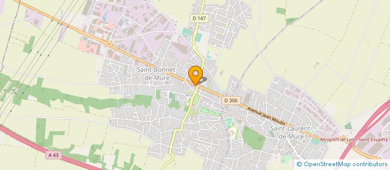 localisation de l'entreprise URBAN FLOWERS  SAINT-BONNET-DE-MURE