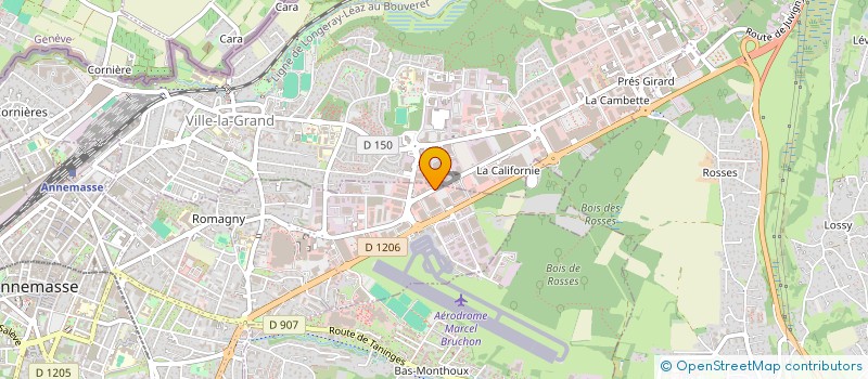 localisation de l'entreprise URBAN GESTION SAS à ANNEMASSE