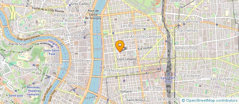 localisation de l'entreprise URBAN HOME DEMETER  LYON