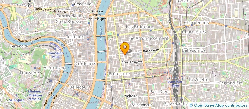 localisation de l'entreprise URBAN HOME HESTIA  LYON