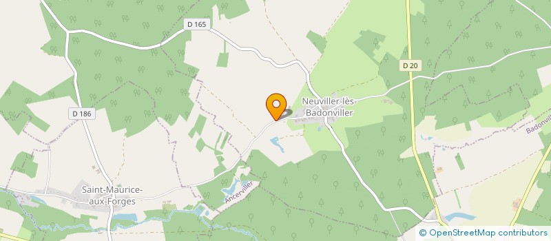 localisation de l'entreprise URBAN IMMO 1  NEUVILLER-LES-BADONVILLER