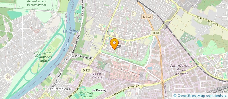 localisation de l'entreprise URBAN IMMO  CORMEILLES-EN-PARISIS