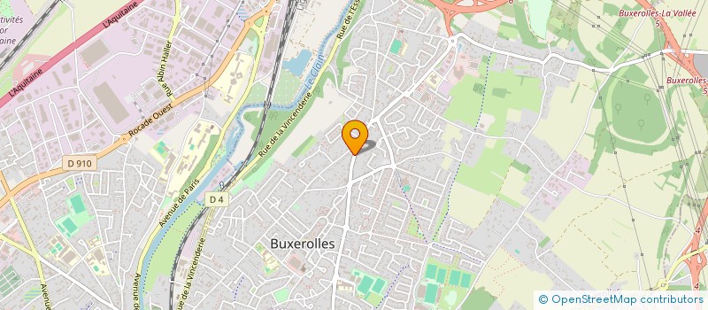 localisation de l'entreprise URBAN IMO1  BUXEROLLES