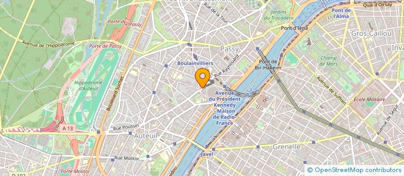 localisation de l'entreprise URBAN JUNGLE à PARIS