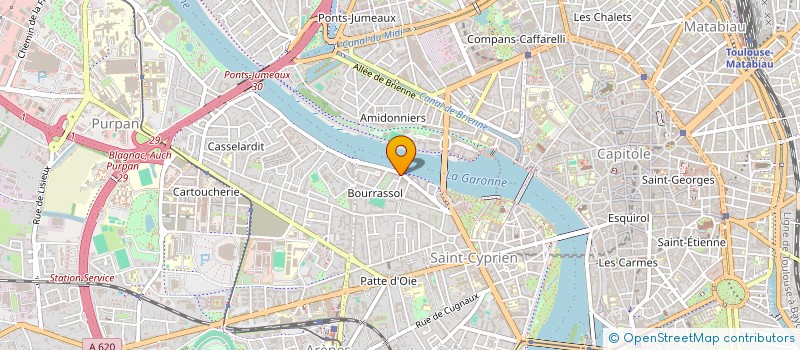 localisation de l'entreprise URBAN KEY à TOULOUSE