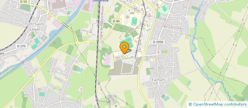 localisation de l'entreprise URBAN LABS TECHNOLOGIES  VALENCIENNES