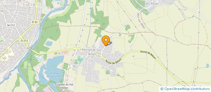 localisation de l'entreprise URBAN LOCATION  PERIGNAT-SUR-ALLIER