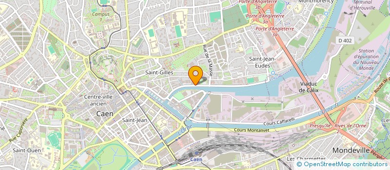 localisation de l'entreprise URBAN LOISIRS à CAEN