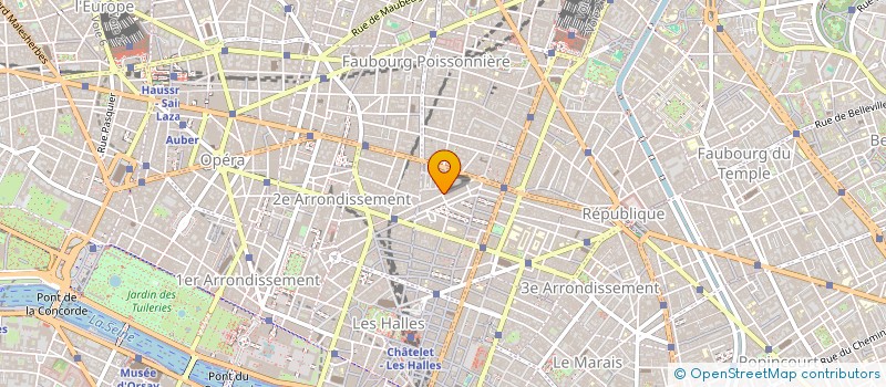 localisation de l'entreprise URBAN MEN  PARIS