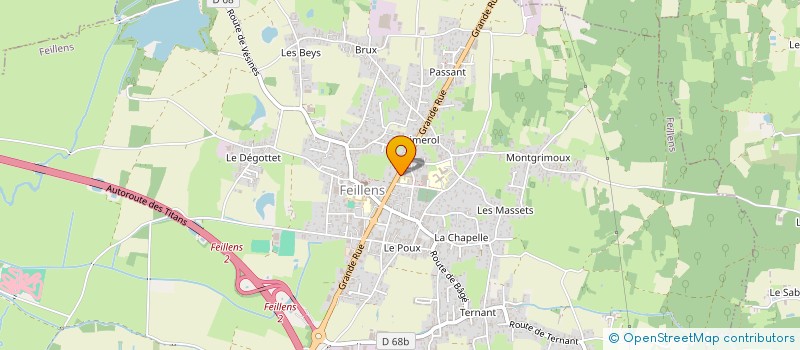 localisation de l'entreprise URBAN METAL à MANZIAT