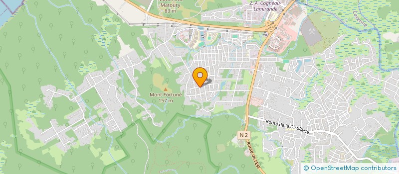 localisation de l'entreprise URBAN MOOV PRODUCTION  MATOURY