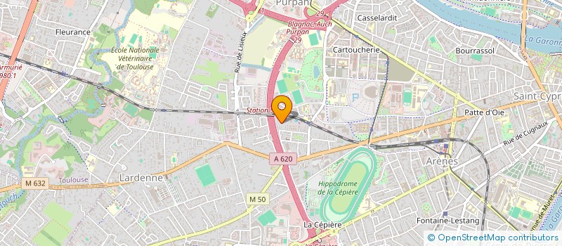 localisation de l'entreprise URBAN MOVE VTC à TOULOUSE