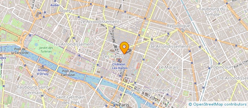 localisation de l'entreprise URBAN NATURE  PARIS