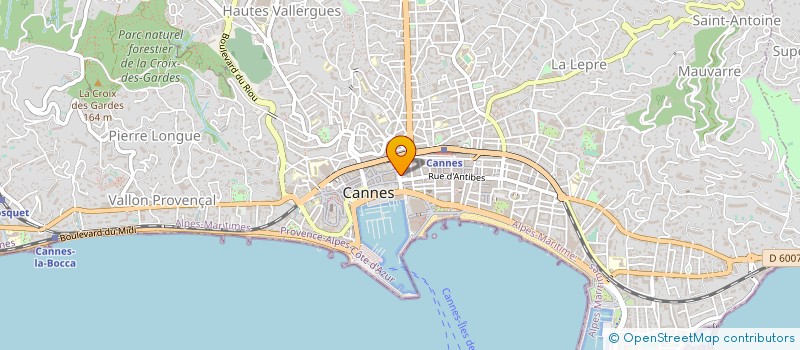 localisation de l'entreprise URBAN NEST à CANNES