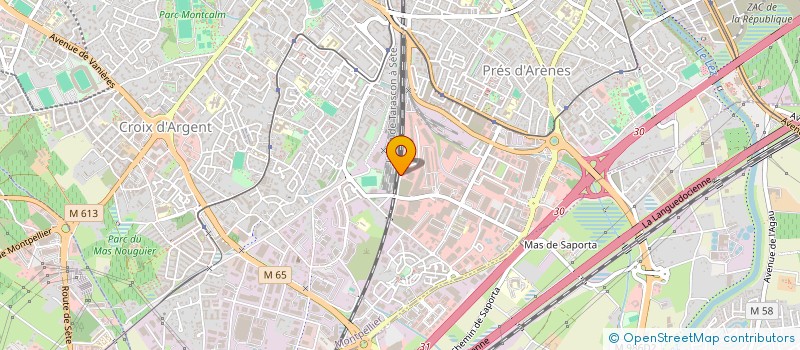 localisation de l'entreprise URBAN NT à MONTPELLIER