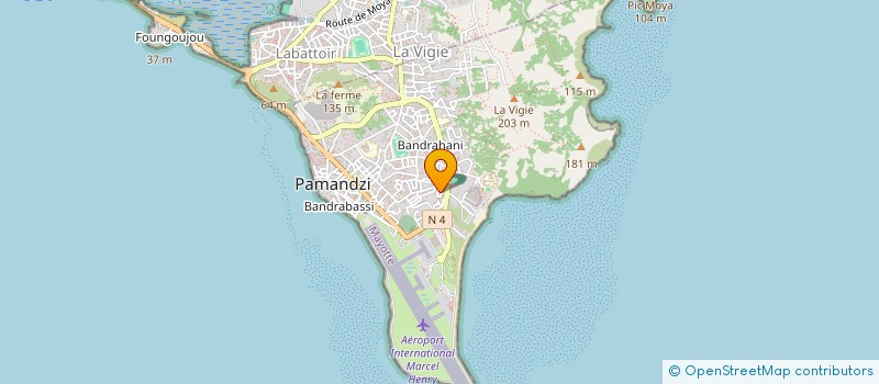 localisation de l'entreprise URBAN NUMERIQUE à PAMANDZI