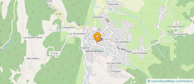 localisation de l'entreprise URBAN ORIENT  VILLARD-DE-LANS