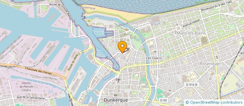 localisation de l'entreprise URBAN PARTY NPDC à DUNKERQUE