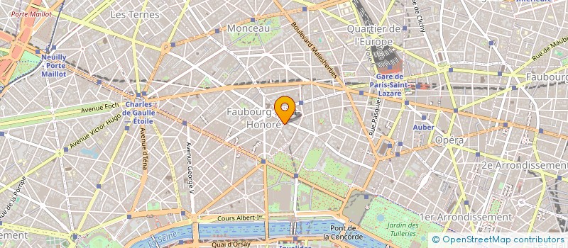 localisation de l'entreprise URBAN PATRIMOINE  PARIS