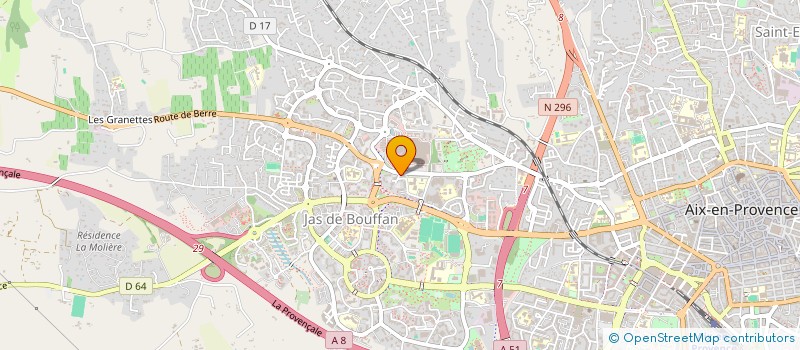 localisation de l'entreprise URBAN PERMIS à AIX-EN-PROVENCE