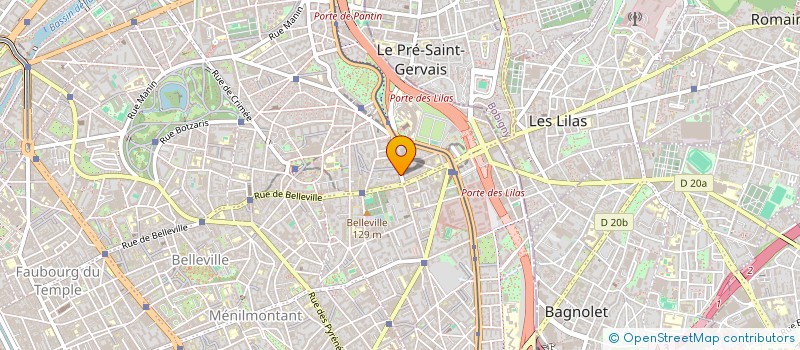 localisation de l'entreprise URBAN PLAY  PARIS