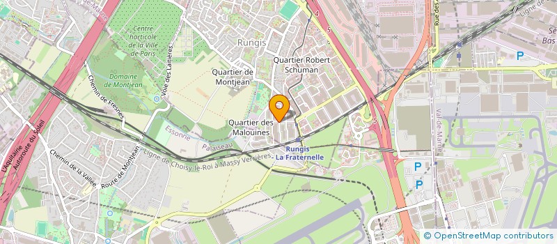 localisation de l'entreprise URBAN ROCKS à RUNGIS