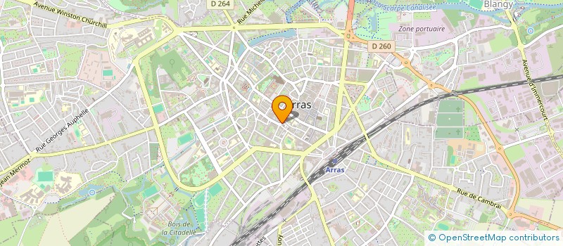 localisation de l'entreprise URBAN'S GAZELLES à ARRAS