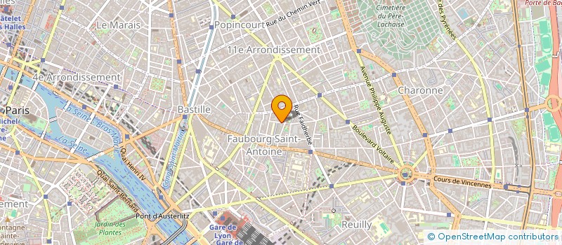 localisation de l'entreprise URBAN SHAPE à PARIS