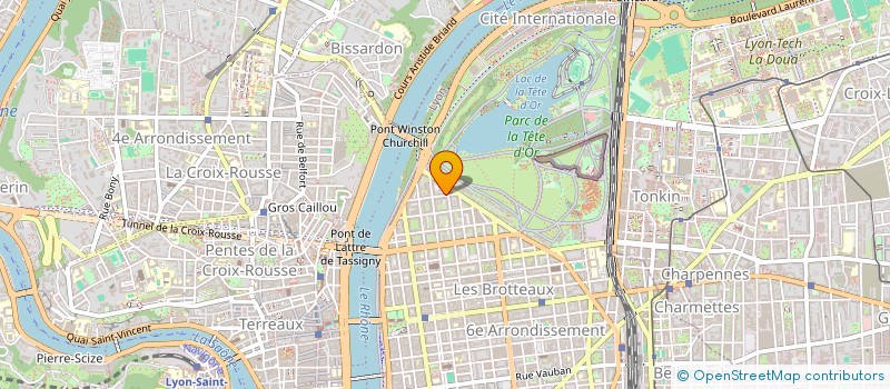 localisation de l'entreprise URBAN SPACE  LYON