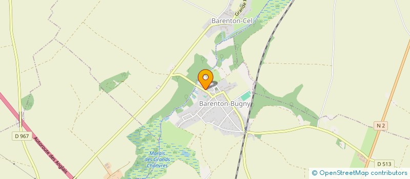 localisation de l'entreprise URBAN STAY  BARENTON-BUGNY