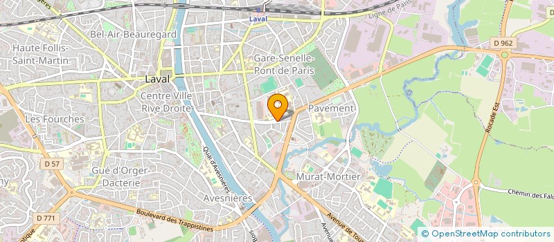 localisation de l'entreprise URBAN STYLE à LAVAL