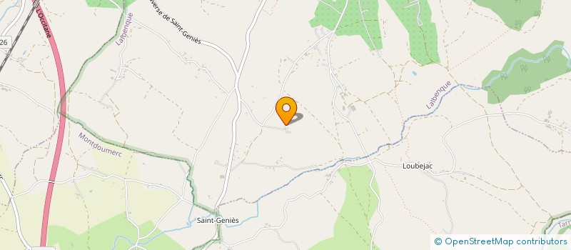 localisation de l'entreprise URBAN TRIAL SHOW  LALBENQUE