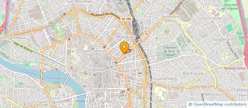 localisation de l'entreprise URBANA à TOULOUSE