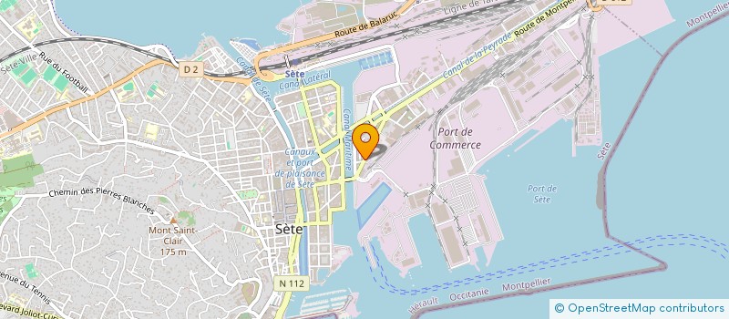 localisation de l'entreprise URBANCONCIERGE  SETE