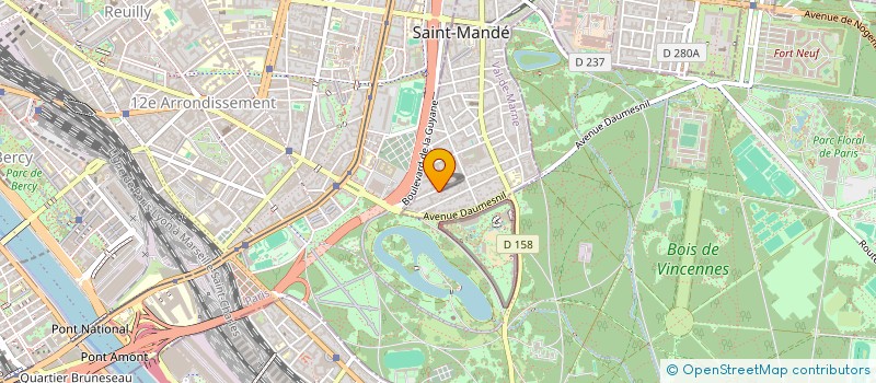 localisation de l'entreprise URBANCUT à SAINT-MANDE