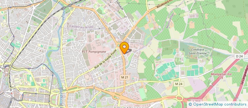 localisation de l'entreprise URBANESENS à MONTPELLIER