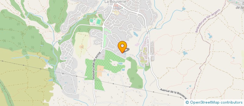 localisation de l'entreprise URBANIS à ROQUEBRUNE-SUR-ARGENS