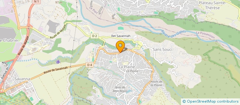 localisation de l'entreprise URBANIS à SAINT-PAUL