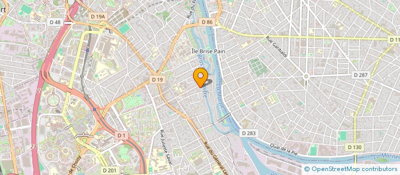 localisation de l'entreprise URBANISME - DEVELOPPEMENT IMMOBILIER - CONSEIL à CRETEIL