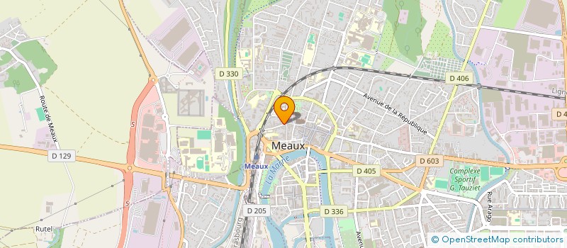 localisation de l'entreprise URBANIUM à MEAUX