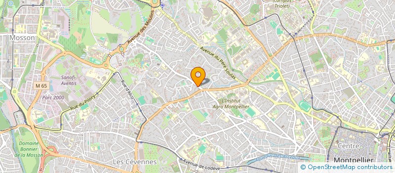 localisation de l'entreprise URBANKICK à MONTPELLIER