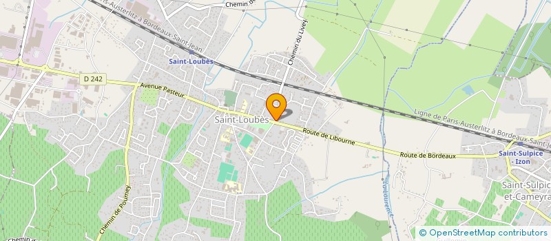 localisation de l'entreprise URBANO HOLDING  SAINT-LOUBES