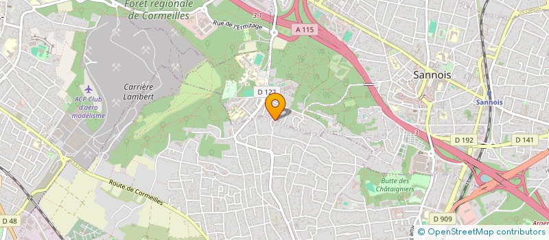 localisation de l'entreprise URBANPRESTIGE AGENCY  ARGENTEUIL